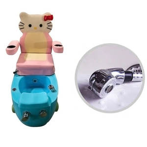 <span class=keywords><strong>เก้าอี้</strong></span>นวดเท้าเด็กแบบพกพา สไตล์การ์ตูน สำหรับร้านเสริมสวย เฟอร์นิเจอร์หรูหรา สีชมพู - Product Image 4