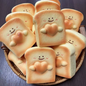 Squish the Little Bread to Relieve Stress with Its Soft, Squishy Feel, Bread Squish Toy with Slow Rebound. - Product Image 6