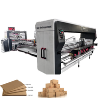 Proveedor Verificado QZD, Máquina Automática para Hacer Cajas de Cartón, Alimentación de Papel, Plegado y Encolado