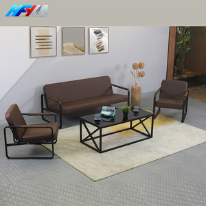 أريكة انتظار معدنية بثلاثة مقاعد بتصميم عصري شائع للمكاتب والمطارات وصالونات الانتظار - Product Image 5