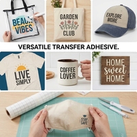 Paquete de Láminas de Vinilo Termotransferible HTV, Vinilo PU Termoadhesivo para Camisetas, Fácil de Cortar y Despegar, Compatible con Cricut y Silhouette