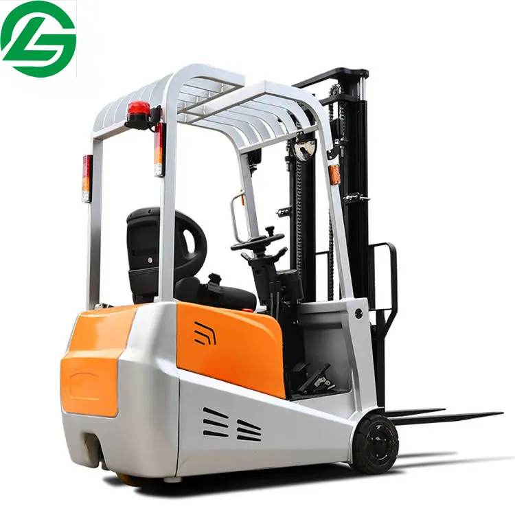 GREEN Hot Products 3m 1.5ton Seated Type 4 Wheel Electric Forklift with Factory Low Price