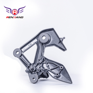 <span class=keywords><strong>Reposapiés</strong></span> para Motocicleta ADC12 Gris, Producción Original de Fábrica Renhang, Diseñado para Sistemas de Carrocería Italika 250 - Product Image 6
