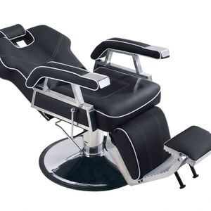เก้าอี้หัวน้ำมัน2025สไตล์วินเทจสีดำสำหรับร้านเสริมสวยเก้าอี้ตัดผมแบบไฮดรอลิก - Product Image 2