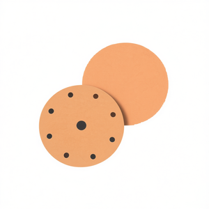 Disco de Lijado con Velcro Ttake, 8+1 Agujeros, Grano 500, Abrasivo de Corindón para Pulir Madera y Metal - Product Image 2