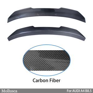 สำหรับ B8.5 PSM สไตล์คาร์บอนไฟเบอร์แท้ วัสดุทำสปอยเลอร์หลัง ปี 2012-2015 - Product Image 2