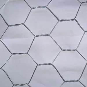 고품질 아연 도금 철망 육각형 울타리 메쉬, 토끼 우리용 굽힘 절단 용접 서비스 포함 (가나) - Product Image 1