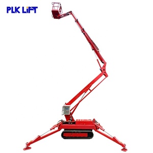 Piattaforma di Sollevamento Telescopica Cingolata Idraulica DC e Diesel da 14m, 16m, 18m in Vendita - Product Image 2