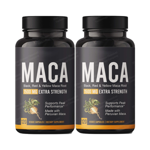 Cápsulas de <span class=keywords><strong>Maca</strong></span> para Hombres y Mujeres Adultos - Suplemento Herbal Vegano Orgánico con <span class=keywords><strong>Beneficios</strong></span> para el Control de Energía y Antioxidantes - Product Image 3