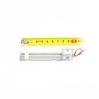 Moteur pas à pas linéaire micro DC avec glissière en plastique et vis de traduction, petit moteur pas à pas linéaire avec angle de pas de 18 degrés