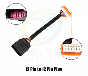 HID (высокоинтенсивный разряд) фары, боковые фары водителя, жгут проводов 7L6971071A для 2005 VW Touareg Volkswagen - Product Image 6