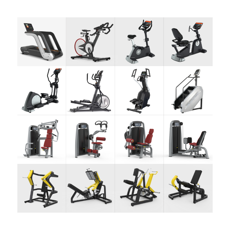 Fitness Exercise Names Elliptical Machines More