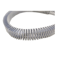 Ailerons de radiateur en aluminium personnalisés, ailettes de refroidissement à condensateur