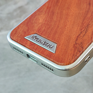 <span class=keywords><strong>Coque</strong></span> pour <span class=keywords><strong>iPhone</strong></span> 16 <span class=keywords><strong>Pro</strong></span> Max, deux en un, en <span class=keywords><strong>bois</strong></span>, étuis pour téléphone portable - Product Image 4