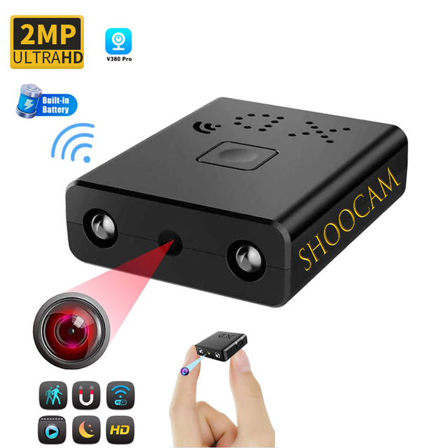 Factory Hot Sale Small 1080P Infrared Night Vision Mini Wifi Camera Wireless Mobile Phone Remote Monitoring Security Camera
