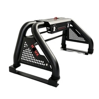 Kit de modification de barre de protection LED en maille nid d'abeille pour Toyota Hilux, barre de protection universelle pour pick-up avec logo Hilux