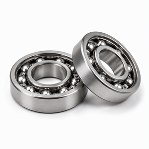 Roulement à billes ouvert en acier inoxydable martensitique 420 S6002, 15x32x9mm, résistant à la corrosion, pour arbre de moteur électrique et convoyeur - Product Image 3