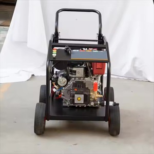 새로운 13HP 280bar 디젤 연료 고압 세척 기계 내연 기관 구동 실외 냉수 청소기
