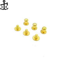 Usine En Gros En Cuir Artisanat Sac Ceinture Sac À Main BRICOLAGE Décoration Accessoires Tête Bouton Stud Spot Rivet Écrou Vis Arrière