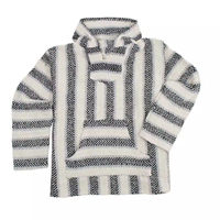 Sweat-shirt poncho Rasta personnalisable 5XL 100% coton Jerga Sweats tactiques Laine mexicaine Baja Hoodie pour hommes