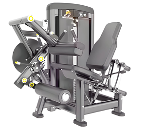 Équipement de Fitness Commercial de haute qualité Aiguille Pin Charge Assis Jambe Curl <span class=keywords><strong>Extension</strong></span> Musculation Double Fonction <span class=keywords><strong>Machine</strong></span> - Product Image 1