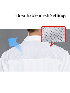 Mono de chef fino y transpirable para hombre, manga corta, verano, Hotel, Catering, después de hornear, Cocina, Restaurante occidental - Product Image 2