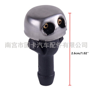 หัวฉีดน้ำล้างกระจกหน้ารถเมอร์เซเดส-เบนซ์ 1078600147 สำหรับ R107 W114 W115 พลาสติกแบบกลไก - Product Image 3