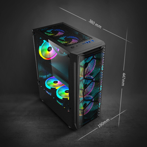 Muñeco de nieve, nuevo diseño, gran oferta, caja ATX de escritorio, caja de ordenador para juegos de alta calidad, gabinete de <span class=keywords><strong>PC</strong></span>, Chasis para juegos para jugadores - Product Image 6
