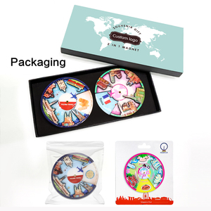 Nhà Máy Tùy Chỉnh 3D Xoay Tủ Lạnh Nam Châm Máy Làm Tùy Chỉnh Hình Dạng Gỗ Mạnh Mẽ Epoxy London Du Lịch Lưu Niệm Tùy Chỉnh Thiết Kế - Product Image 6