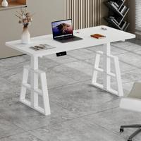 Bureau de direction de luxe, ergonomique, moderne, électrique, réglable en hauteur, en bois, pour poste de travail
