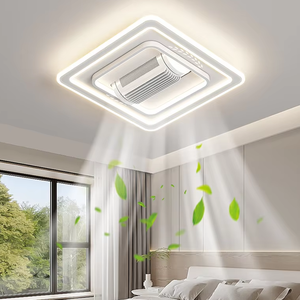 Chất lượng cao Thiết kế hiện đại Acrylic LED không cánh quạt trần ánh sáng DC động cơ điều khiển từ xa nhà máy trực tiếp cho phòng khách sử dụng - Product Image 2