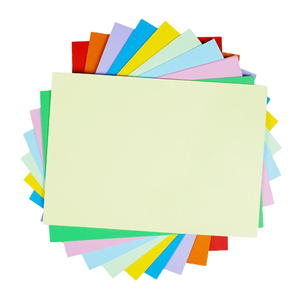 Papier cartonné de couleur assortie format A4 pour la création de cartes, l'artisanat, le scrapbooking, les décorations de fête, les fournitures scolaires pour enfants, 100 feuilles - Product Image 5