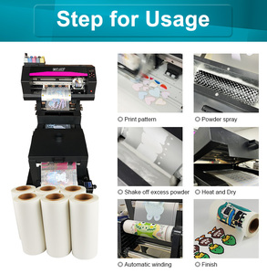 FILM DTF, transfert d'encre blanche, Film Pet, rouleau de papier 30CM x 100M, Film pour imprimante DTF - Product Image 5