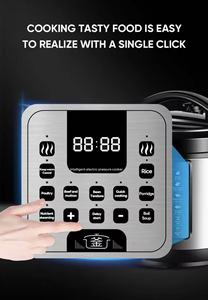 Cuisinière électrique à pression en acier inoxydable 5L/6L avec 12 fonctions multifonctions et commande tactile, paramètres programmables pour OEM/ODM - Product Image 6
