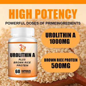 Cápsulas de Urolithin A de Alta Calidad, Proteína de Arroz Integral, Apoya el Rendimiento en el Ejercicio, Resistencia y Fuerza, Cápsulas Veganas - Product Image 3