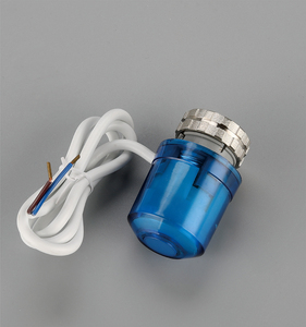 Actuador eléctrico normalmente cerrado del colector con diseño de carcasa transparente <span class=keywords><strong>azul</strong></span> Válvula de calefacción eléctrica de 230V - Product Image 3