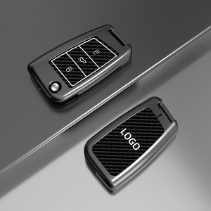 Coque de clé de voiture en alliage de zinc pour VW, <span class=keywords><strong>porte</strong></span>-clés résistant aux rayures, étui de protection pour clé de voiture pour Volkswagen Beetle <span class=keywords><strong>GTI</strong></span> Jetta Passat - Product Image 6