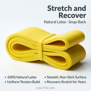 Banda de Resistencia de Látex Impermeable de Alta Elasticidad para Entrenamiento Físico, Entrenamiento de Fuerza y Yoga, Uso Personalizado OEM ODM al por Mayor - Product Image 3