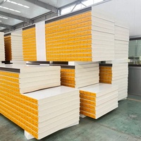Panneaux sandwich PUF au design moderne Panneau mural extérieur en polyuréthane 50mm 100mm 150mm 200mm PIR PU Foam Core