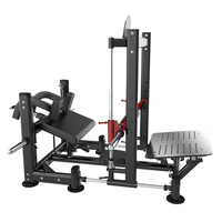 Machine de musculation pour les hanches Brightway, ensemble complet, banc de musculation, entraîneur de jambes, équipement de fitness de niveau commercial, machine de poussée des hanches