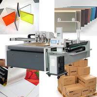 Plotter de Corte de Papel y Adhesivos, Cuchilla Oscilante Digital CNC, Cortadora de Cama Plana, Máquina de Corte de Cartón Corrugado