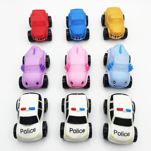 Nouveaux jouets de voiture à friction en silicone souple pour enfants, modèles de dessins animés, nouveauté, jouets de voiture Axolotl extensibles et compressibles - Product Image 4