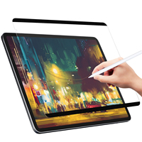 Pelindung Layar Anti-Blue Light Magnetik Lepas Pasang Kaca Tempered 3-Lapisan Pelindung Mata untuk iPad Pro 11 12.9 Tablet OEM