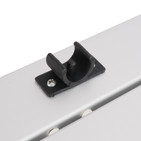 Vente directe d'usine Hitree Table et chaises pliantes portables de haute qualité Table d'extérieur Table carrée pliante de camping en aluminium