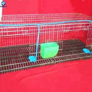 High Quality hot dipped galvanized wire rabbit cages 2 Story Rabbit Cage 6 doors