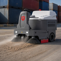 Nettoyeur de sol électrique autoporté CleanHorse M3, alimenté par batterie, pour les entreprises de location de flottes et de location de machines industrielles