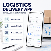 Desarrollo de Aplicaciones de Logística Personalizadas para IOS y Android con Gestión de Pedidos, Optimización de Rutas y Sistema de Despacho de Flotas