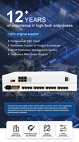 Multiplexor de Fibra Óptica PDH 16E1+4GE, Conversor de Ethernet a Fibra de 16 Canales E1 4*1000M, Transmite 16E1+ 4 Gigabit Ethernet