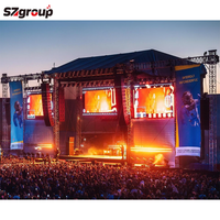 Estructura de Aluminio para Escenarios, con Prueba de Instalación Rigorizada, 290*290mm 350*350mm, Estructura de Aluminio Preensamblada para Empresas de Organización de Eventos