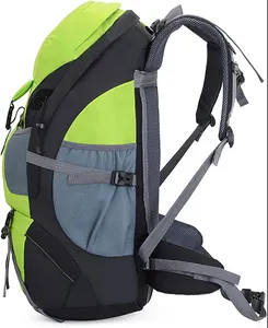 WOQI водонепроницаемый туристический рюкзак большой емкости 50 л, легкий рюкзак для путешествий, кемпинга, походов